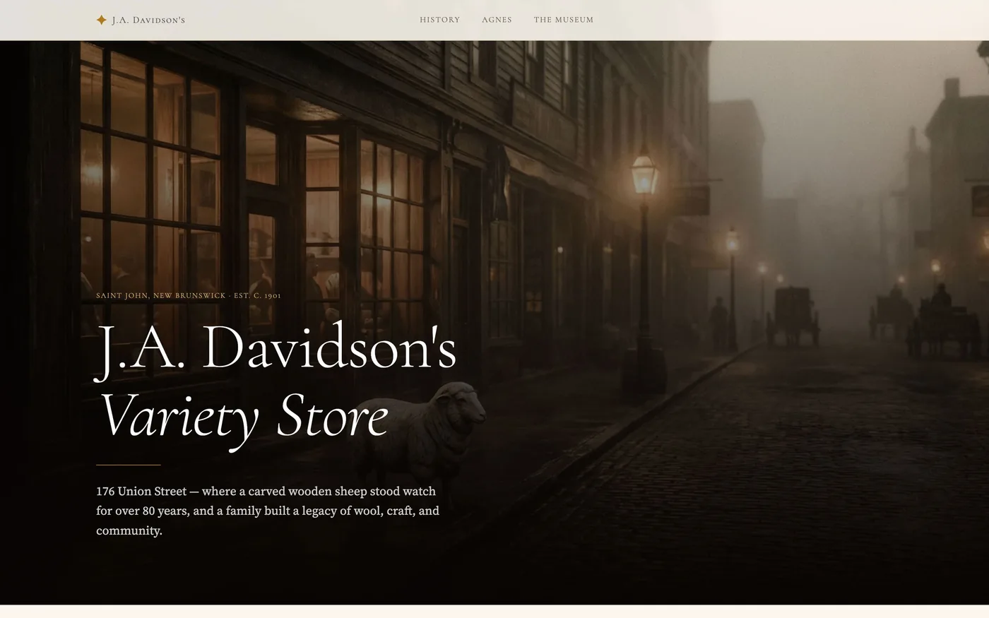 J.A. Davidson’s homepage